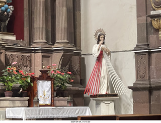 75 a24. San Miguel de Allende - inside the church