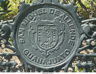 80 a24. San Miguel de Allende - city medalion
