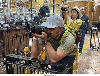 125 a24. town of Tequila tour  - how they make tequila - taking a picture