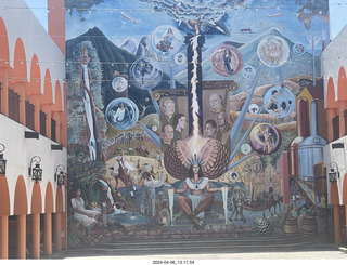 160 a24. town of Tequila tour - mural