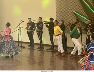 town of Tequila - Jose Cuervo Forum - musicians and dancers