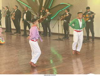 town of Tequila - Jose Cuervo Forum - musicians and dancers