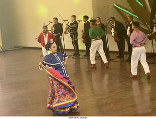 town of Tequila - Jose Cuervo Forum - musicians and dancers