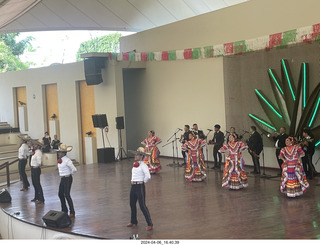 town of Tequila - Jose Cuervo Forum - musicians and dancers