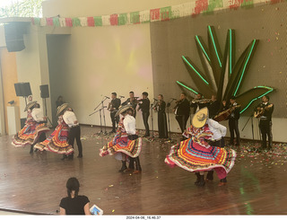 193 a24. town of Tequila - Jose Cuervo Forum - musicians and dancers