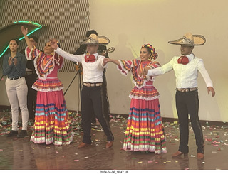 196 a24. town of Tequila - Jose Cuervo Forum - musicians and dancers