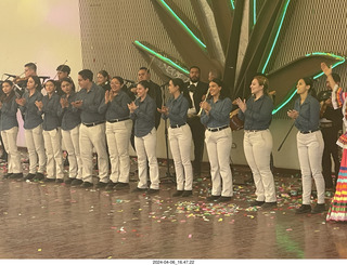 town of Tequila - Jose Cuervo Forum - musicians and dancers