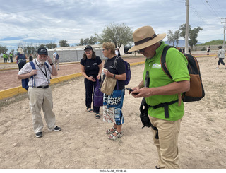 Torreon eclipse day - Astro Trails staff - Alberto