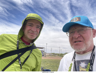 Torreon eclipse day - new friend Brian and Adam