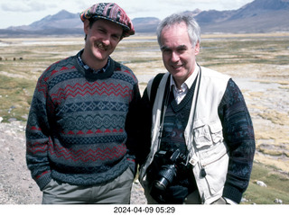 59 a24. John Mason and Brian McGee of Explorers in Chile in 1994
