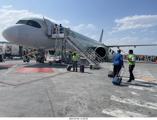 our A321 airliner back to Mexico City