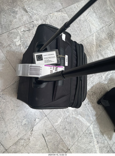 216 a24. my luggage with tags