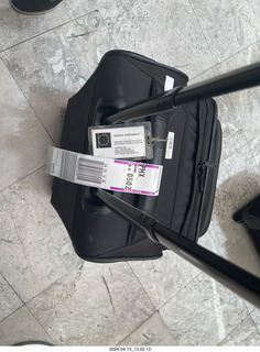 217 a24. my luggage with tags