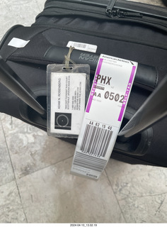 218 a24. my luggage with tags