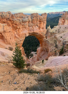 Glen Canyon Dam bridge in Page - waterfall