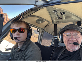 7 a2c. Utah - Tyler and Adam leaving Mineral Canyon airstrip