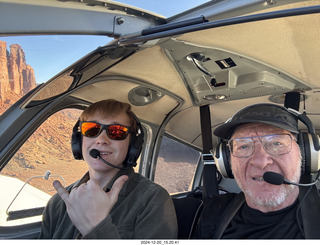 8 a2c. Utah - Tyler and Adam leaving Mineral Canyon airstrip