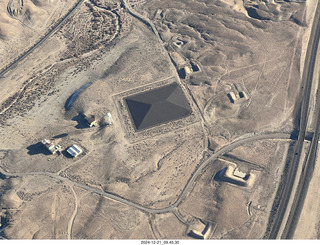 7 a2c. aerial - Utah - Thompson - uranium storage