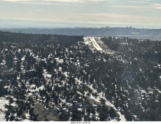 aerial - Utah - Ceder Mountain airstrip