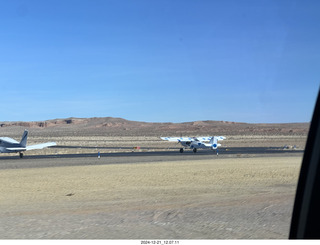 Utah - Hanksville Airport (HVE) - polkadot airplane