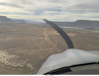 aerial - Utah - Neilson Wash airstrip