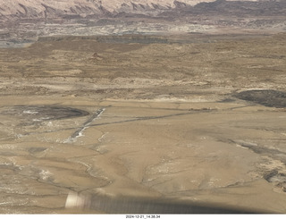 73 a2c. aerial - Utah - Factory Butte airstrip