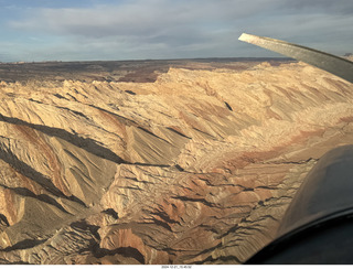 84 a2c. aerial - Utah - San Rafael Reef