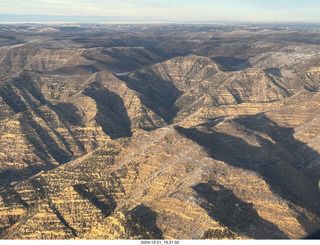 94 a2c. aerial - Utah - Book Cliffs