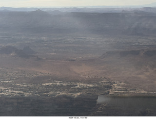 27 a2c. aerial - Utah - Cateract Canyon - Browns Rim airstrip