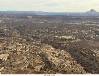 aerial - Utah - Cateract Canyon - Browns Rim airstrip