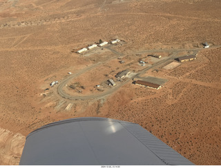 aerial - Utah - Halls Crossing airstrip (closed)