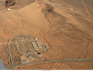 aerial - Utah - Halls Crossing airstrip (closed)