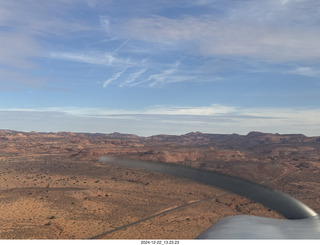 74 a2c. aerial - Utah - approach to Cal Black Airport (U96)