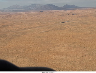 86 a2c. aerial - Utah - approach to Cal Black Airport (U96)