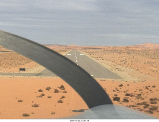 95 a2c. aerial - Utah - landing at Cal Black Airport (U96)