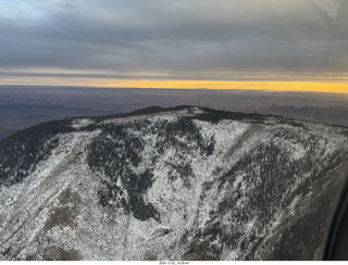 131 a2c. aerial - Utah - top of Navajo Mountain