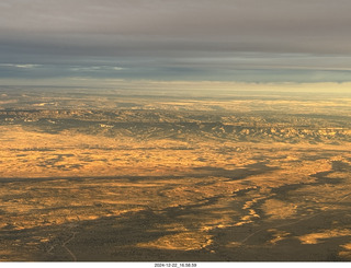 136 a2c. aerial - Arizona sunset