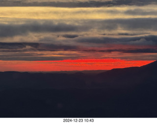 139 a2c. aerial - Arizona sunset