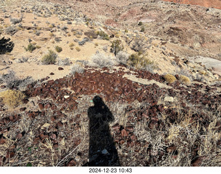 211 a2c. Utah - Wee Hope Mine airstrip - Tyler's exploration pictures - shadow