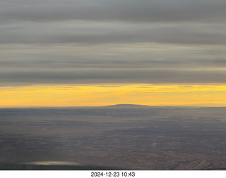 aerial - Utah sunset