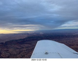 254 a2c. aerial - Arizona sunset