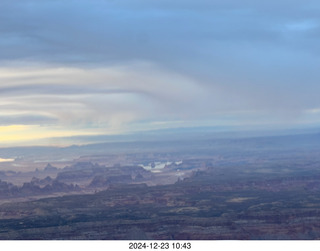 aerial - Arizona sunset