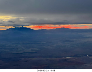 271 a2c. aerial - Arizona sunset