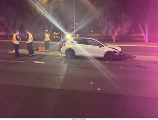 Scottsdale, Hayden Road, my car crash