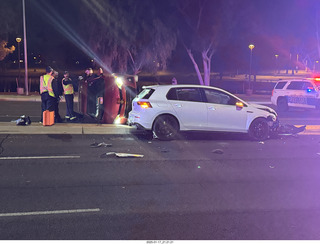 86 a2d. Scottsdale, Hayden Road, my car crash