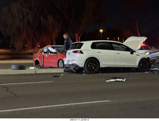 100 a2d. Scottsdale, Hayden Road, my car crash