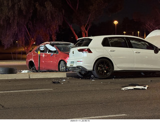 101 a2d. Scottsdale, Hayden Road, my car crash