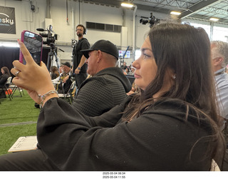 NPC Valley of the Sun Championships - Wings of Strength show - Anthony Sheppard asked to take the medal off to show his abs