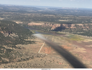 Mystic Bluff fly-in text message