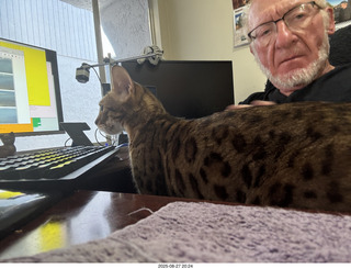 Lost Dog Wash hike - Adam shirtless